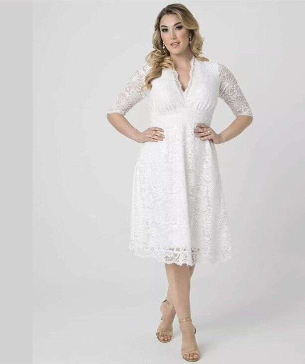 LANE BRYANT PLUS SIZE WEDDING DRESS Size 2X Mary Lou's Closet LANE BRYANT PLUS SIZE WEDDING DRESS Size 2X Mary Lou's Closet