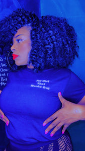 FAT GIRL THAT WORKS OUT “Fit and Thick” Girl Fitness Signature Tshirt (S-5X)