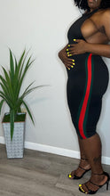 Load image into Gallery viewer, Color Blocked Halter Capri Catsuit (XL)
