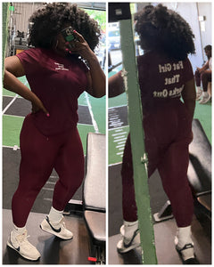 FAT GIRL THAT WORKS OUT “Fit and Thick” Girl Fitness Signature Tshirt (S-5X)