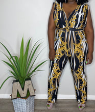 Load image into Gallery viewer, “Fauxsace” Print Jumpsuit (Fit up to XL)
