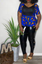 Load image into Gallery viewer, African Print Peplum (3XL)
