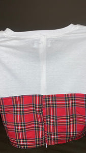 Tartan Corset T-Shirt (1X)