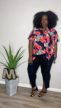 Load image into Gallery viewer, Floral Silk  Kimono (FREE SIZE)
