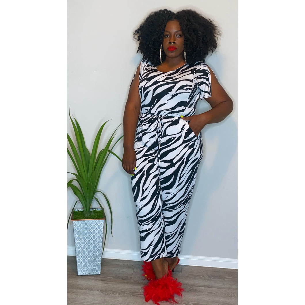 Zebra 🦓 Print Jumper (Fits up to XXL)