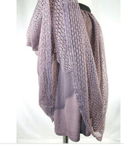 Xhilaration Lavender  Lace Layered Skirt (L)