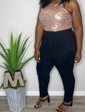 Load image into Gallery viewer, “Porsha” Sequin Jumpsuit (3X)
