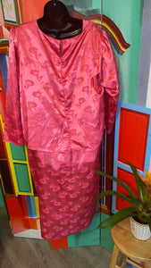 Vintage Barbie Pink STAR WORLD Dress (18)