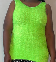 Load image into Gallery viewer, Fuzzy Bodycon Mini Dress / Top (L)
