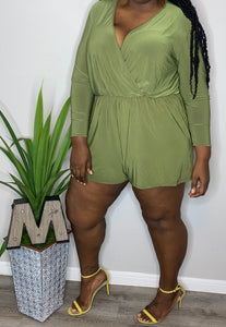 “Sienna” Draped Romper (18/20)