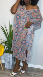 Abstract Kaftan (One Size)