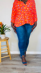 “Amari” Vintage Blouse (3X)