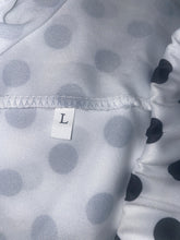 Load image into Gallery viewer, POLKA DOT WIDE LEG TROUSERS (FITS UP TO XL)
