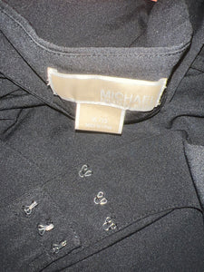 MICHAEL KORS  Jersey Wrap Halter Dress (XL)