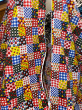 Load image into Gallery viewer, VINTAGE Patchwork Tea Dress  (L/XL)
