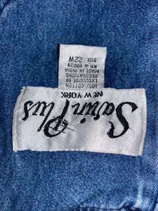 “Sadie” Vintage Denim Dress (22W)